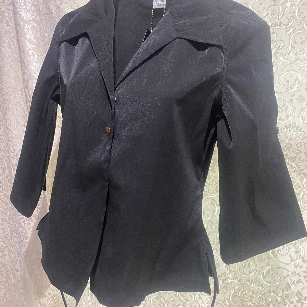Enyce Split Sleeve 2 Button Sz S